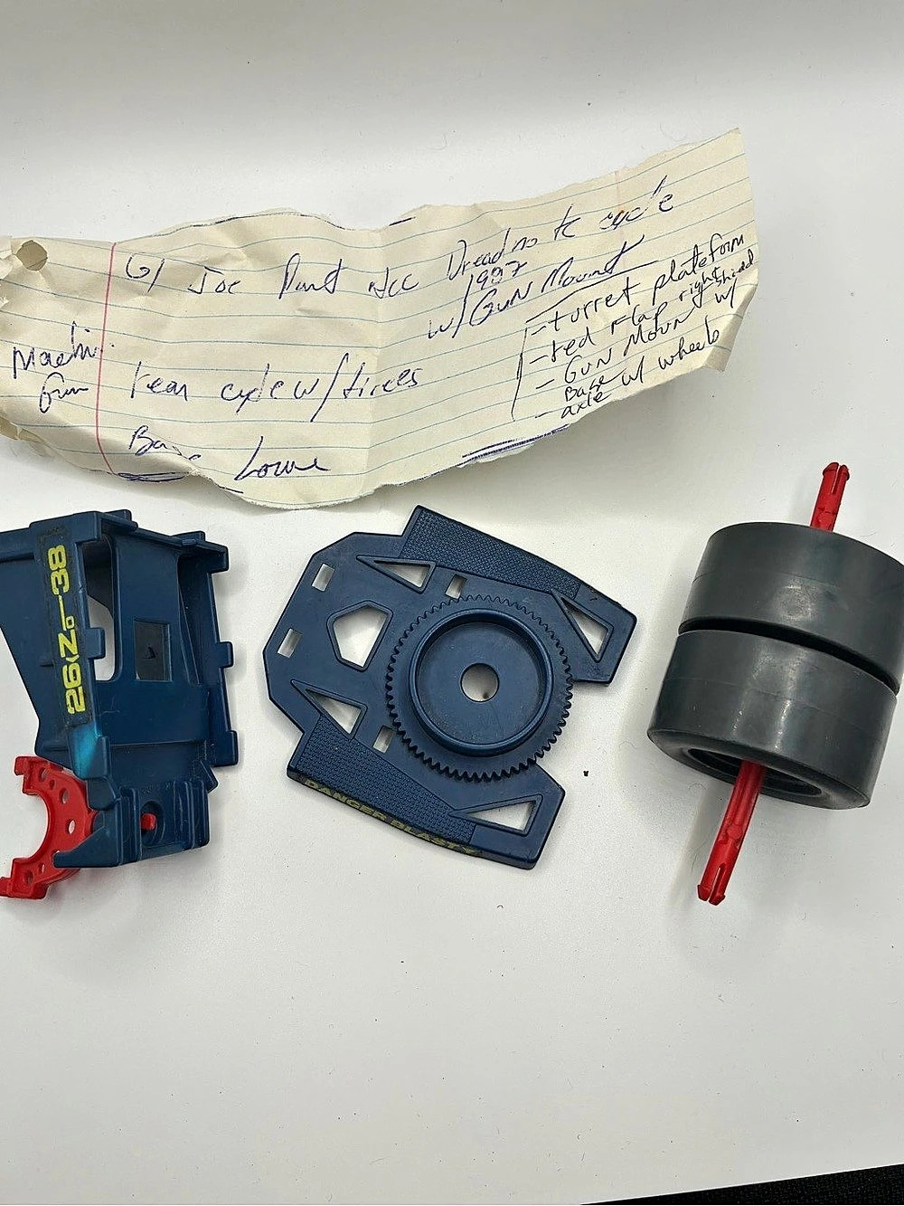Camera Toy Parts Blue & Black